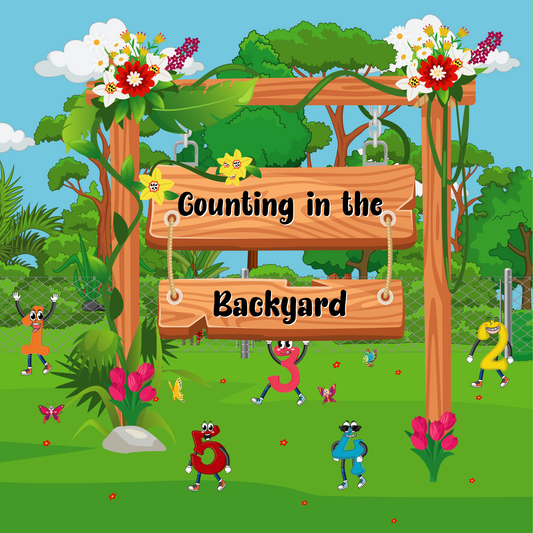 Go on an Adventure while Counting in the Backyard