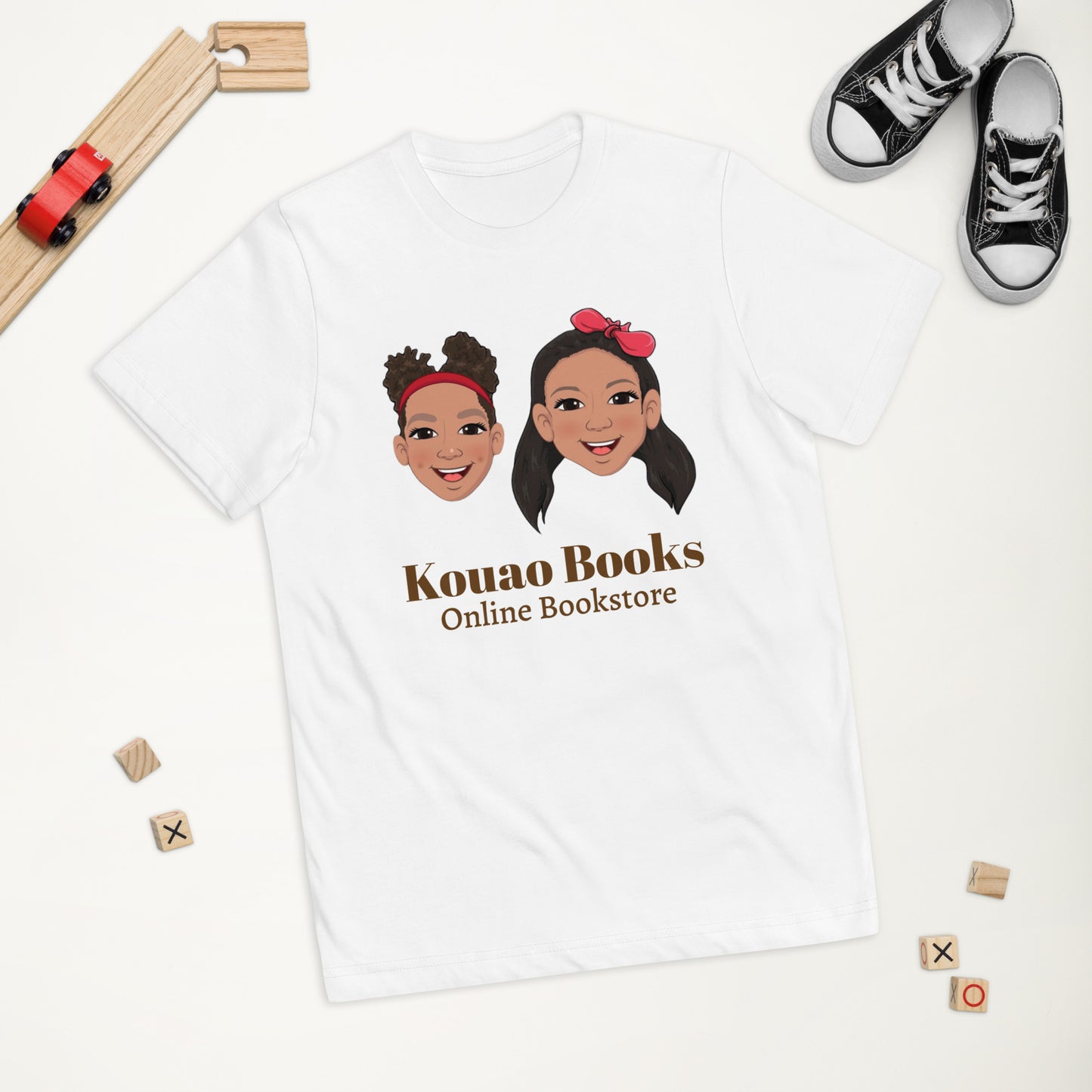 Kouao Books youth t-shirt