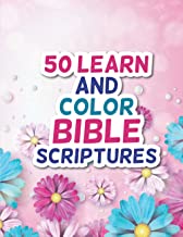 50 Learn and Color Bible Scriptures