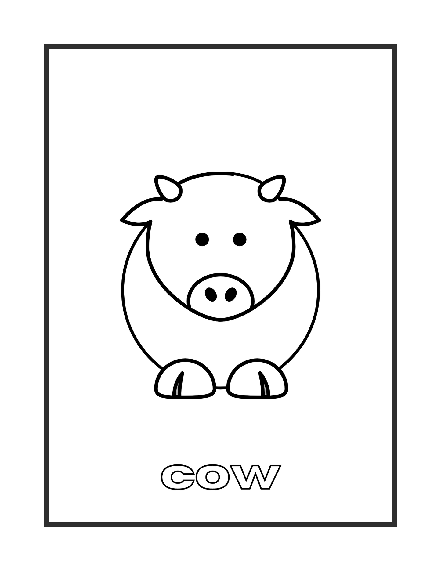 A-Z Animal Coloring Book