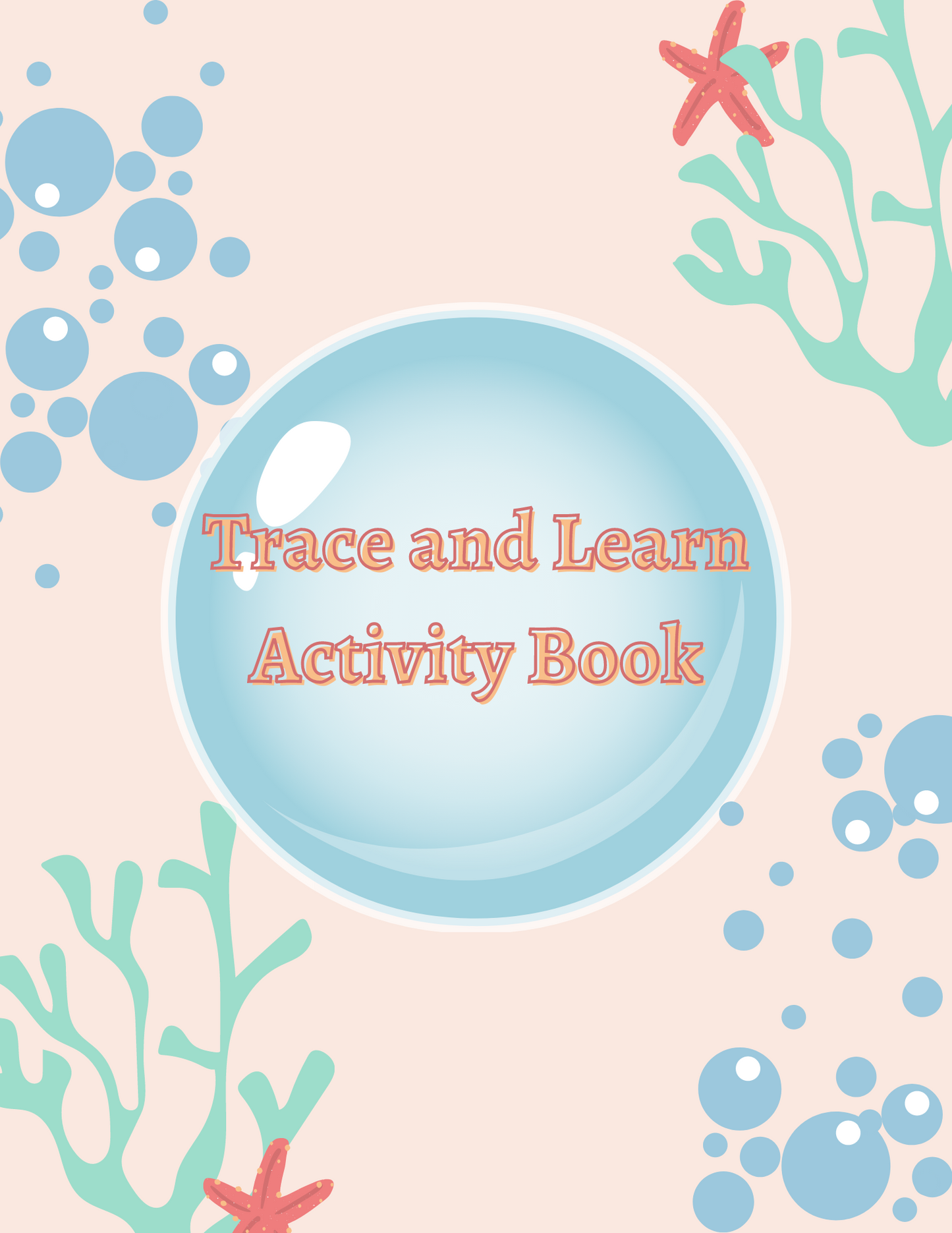 Printable Trace and Learn Activity Book