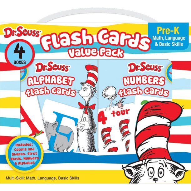 Dr Suess Flash Cards Value Pack