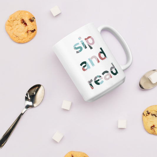 Sip and Read mug