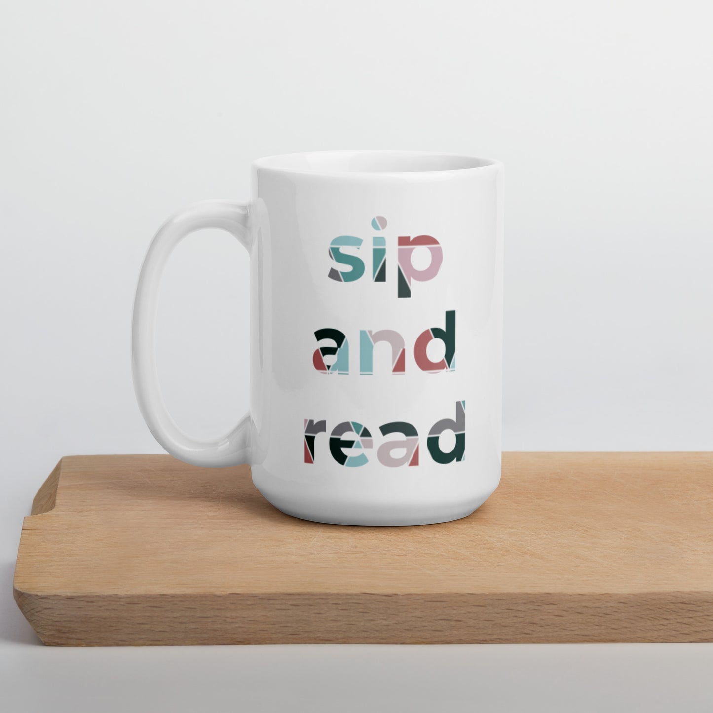 Sip and Read mug