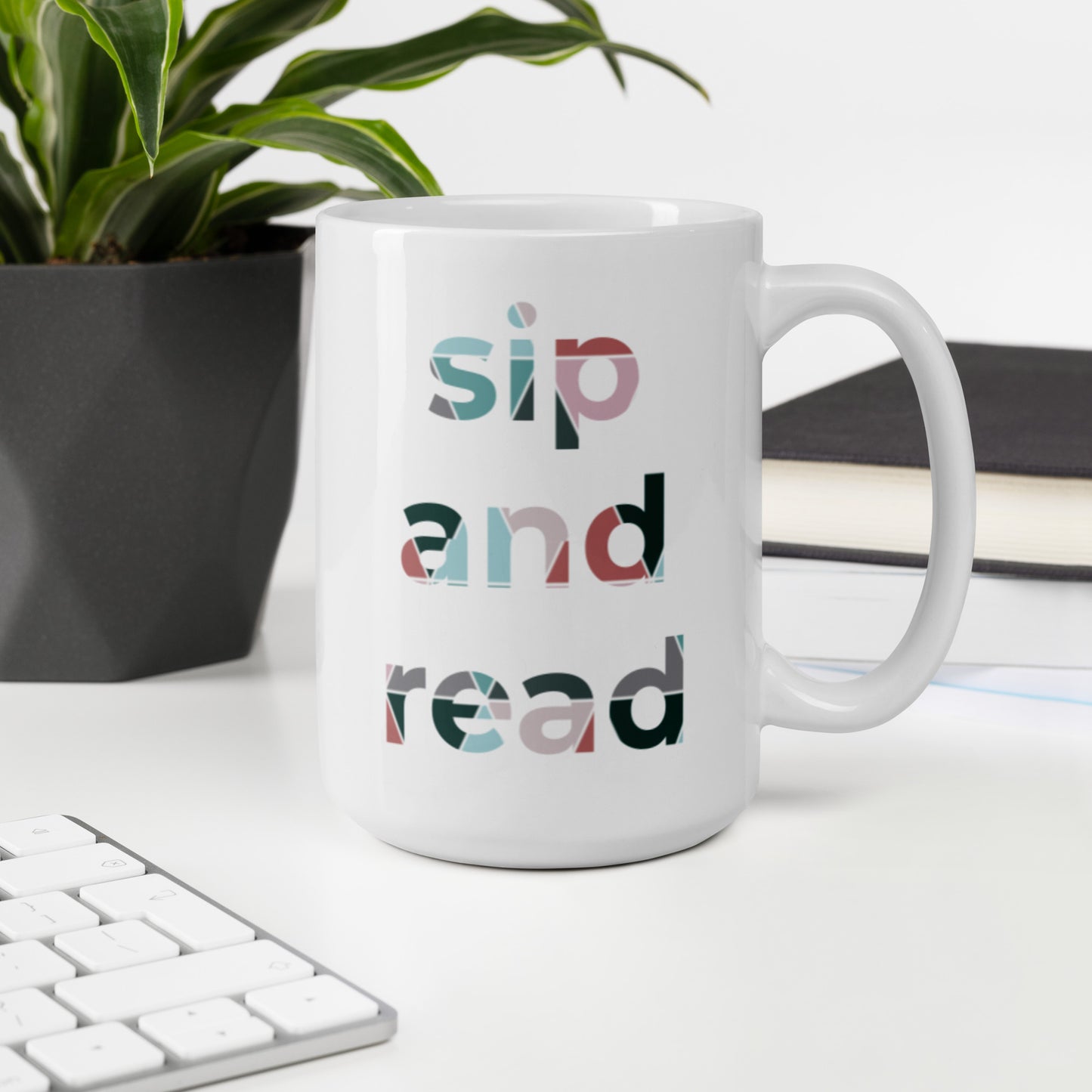 Sip and Read mug